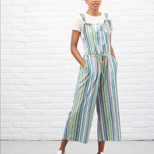 NWOT LUCY & YAK REMI DUNGAREES STRIPED